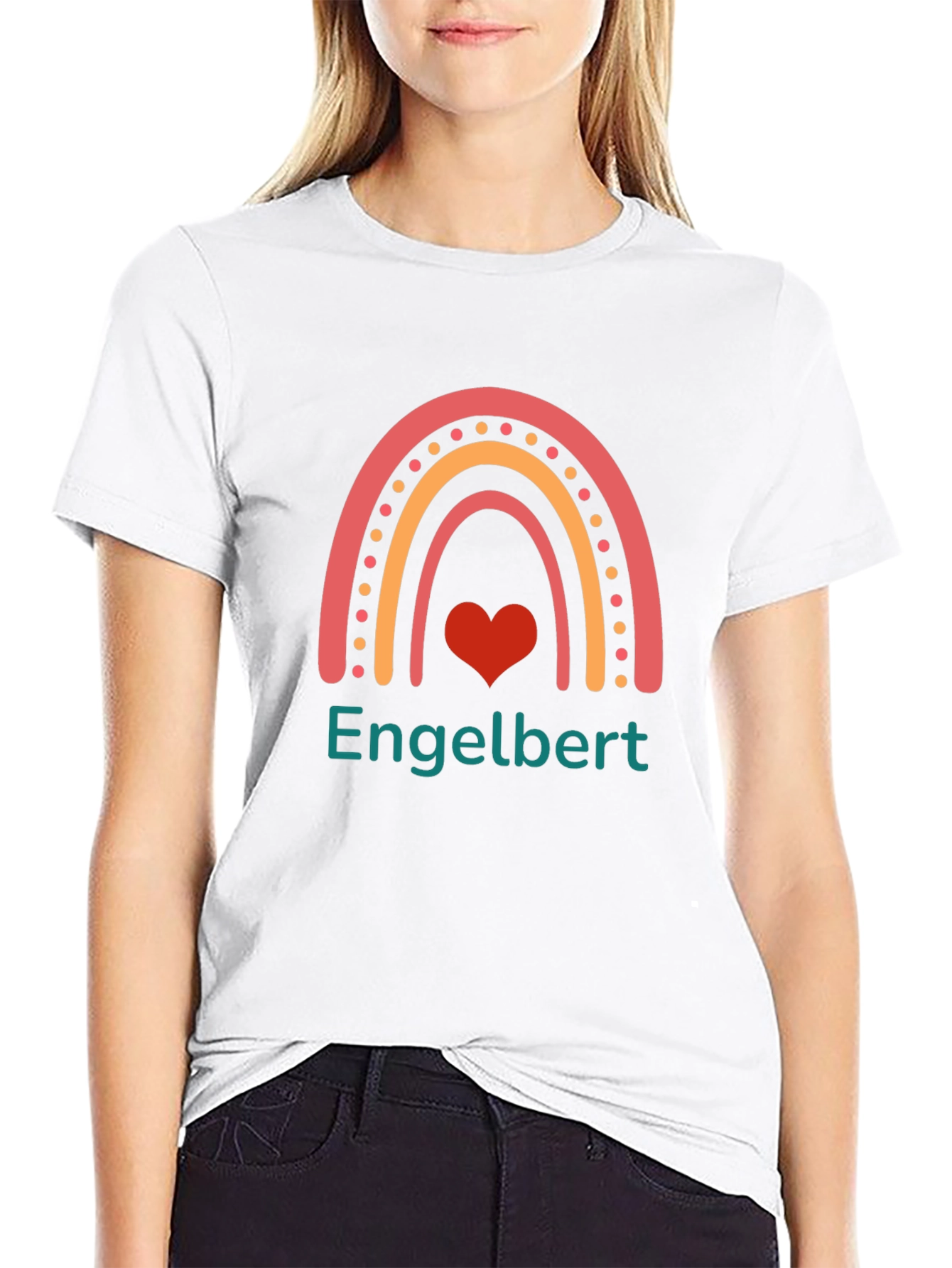 Rainbow Name Personalized T-Shirt