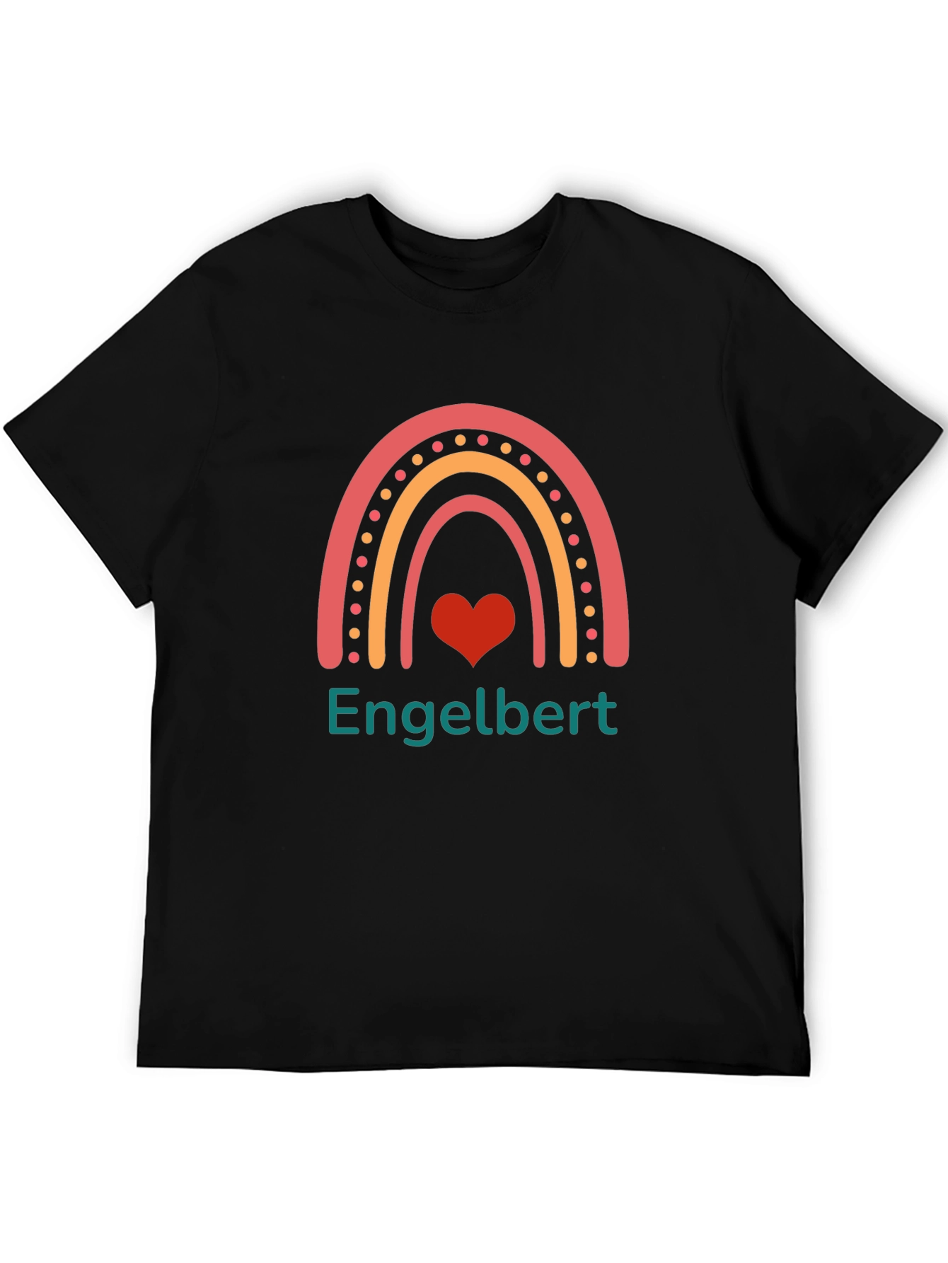 Rainbow Name Personalized T-Shirt