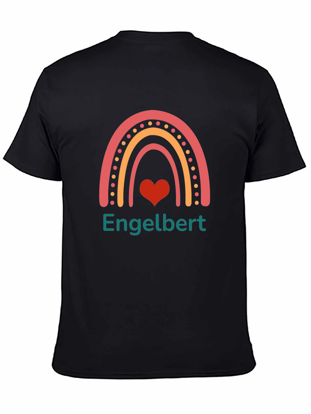Rainbow Name Personalized T-Shirt