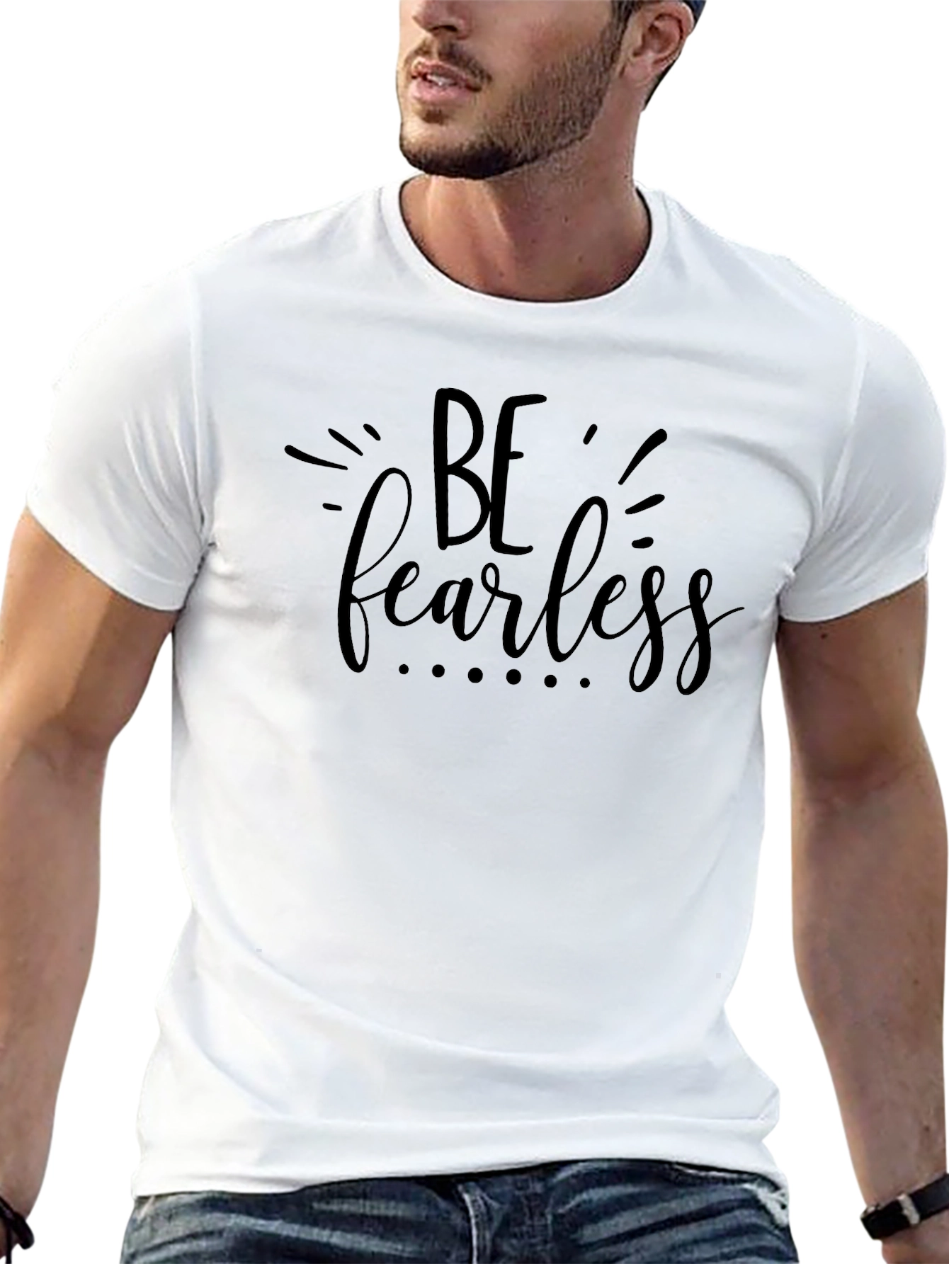 Be Fearless Black T-Shirt