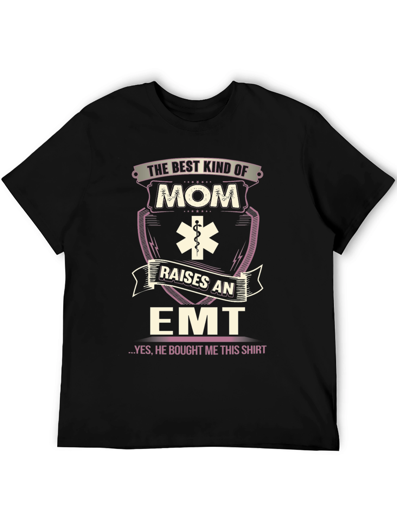 Best Kind of Mom Raises an EMT Graphic T-Shirt