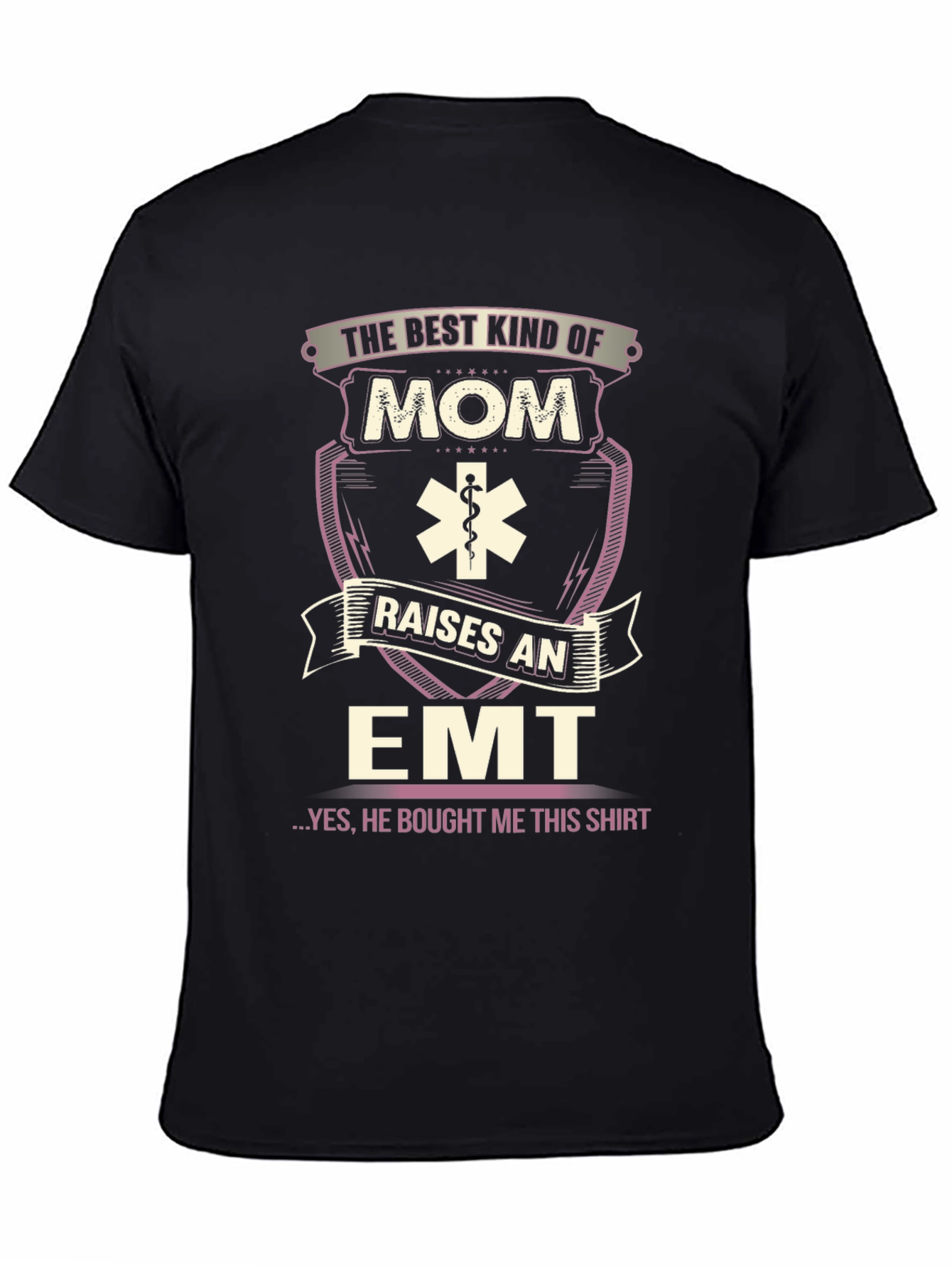 Best Kind of Mom Raises an EMT Graphic T-Shirt