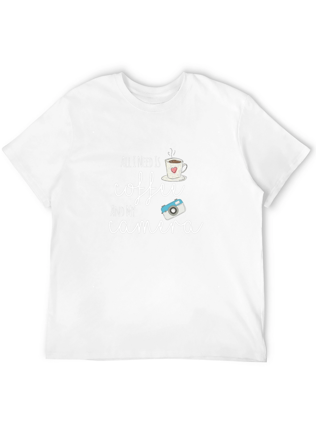 Coffee & Camera T-Shirt - Hobbyist Tee