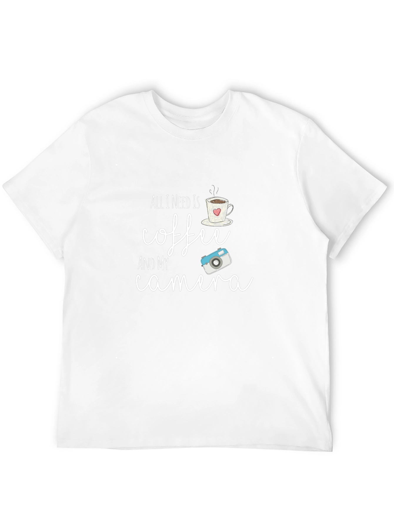 Coffee & Camera T-Shirt - Hobbyist Tee