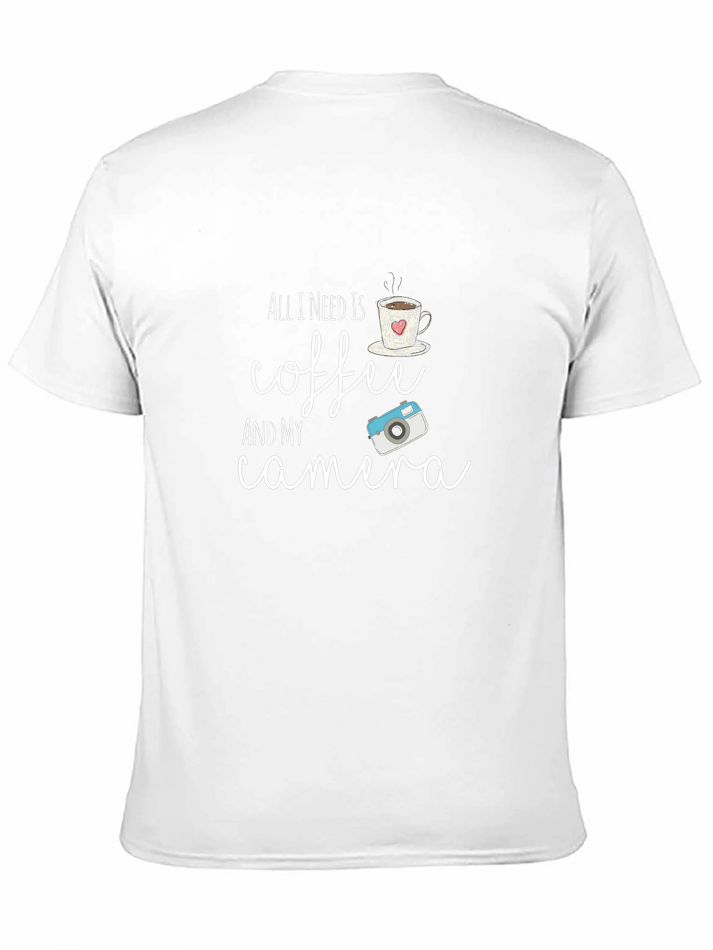 Coffee & Camera T-Shirt - Hobbyist Tee