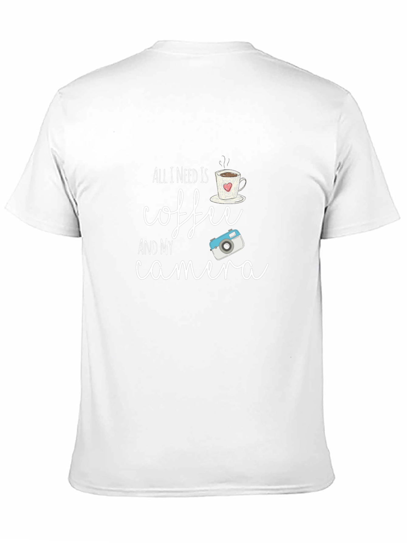 Coffee & Camera T-Shirt - Hobbyist Tee