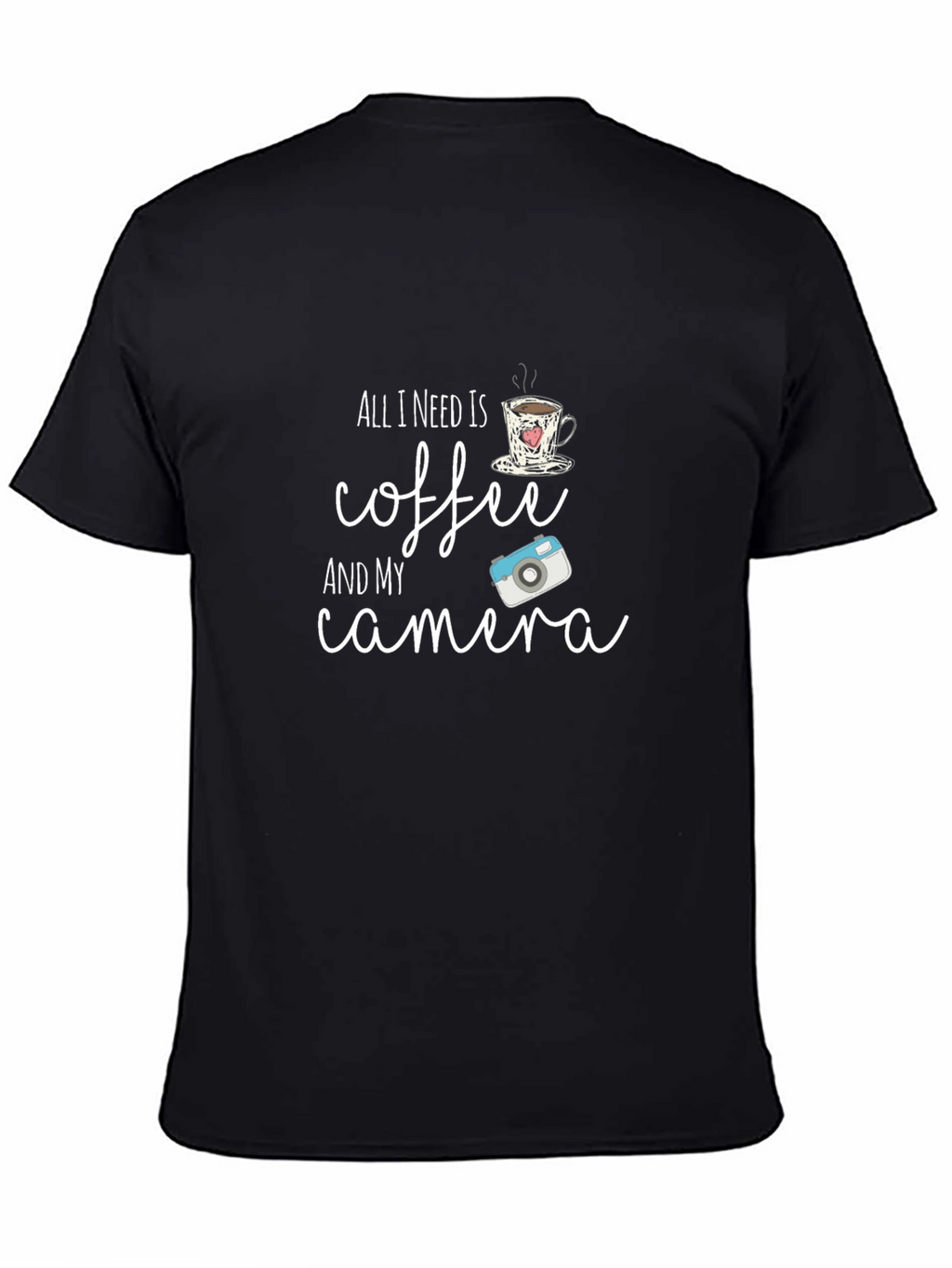 Coffee & Camera T-Shirt - Hobbyist Tee
