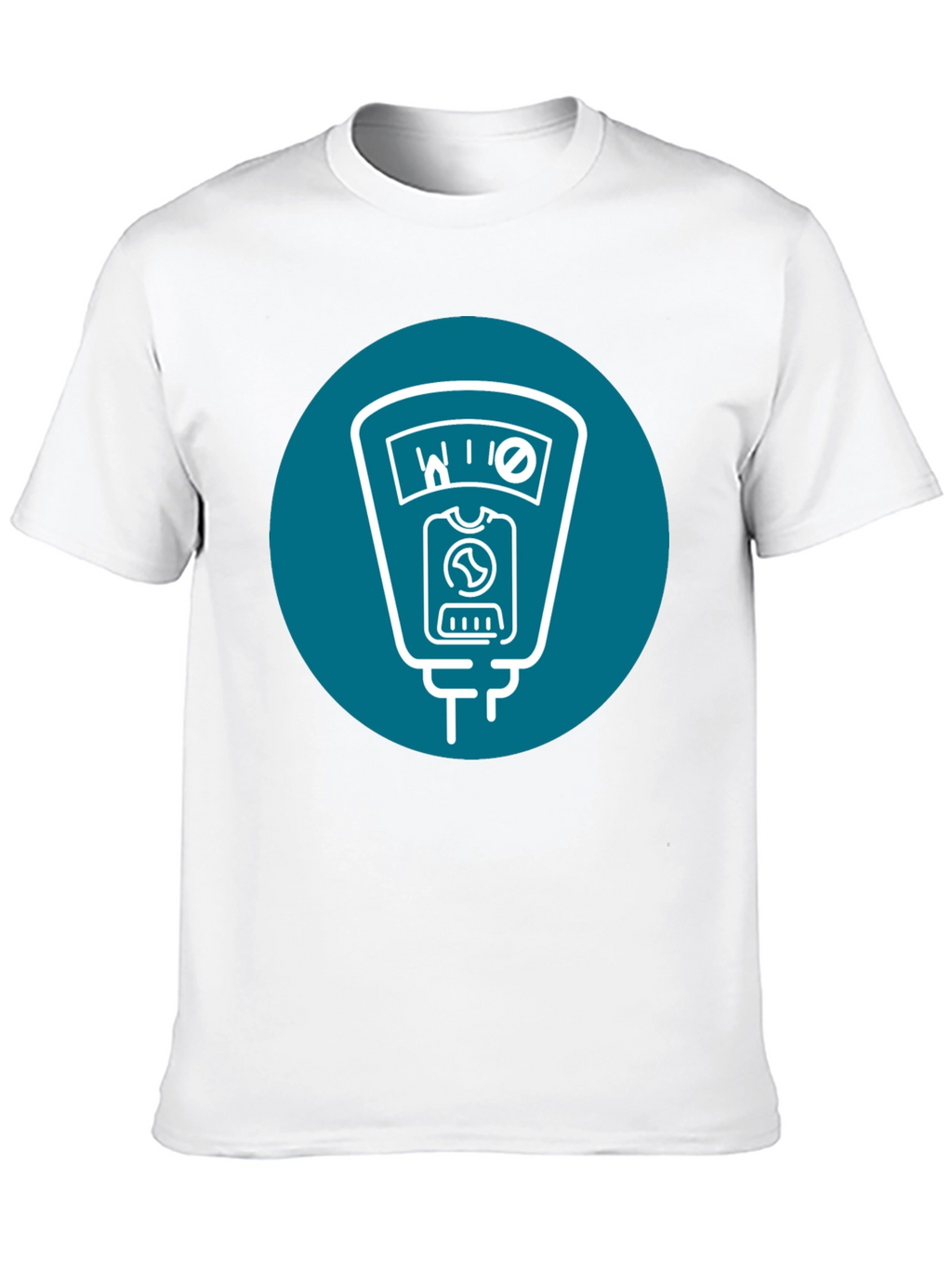 Retro Parking Meter Graphic T-Shirt