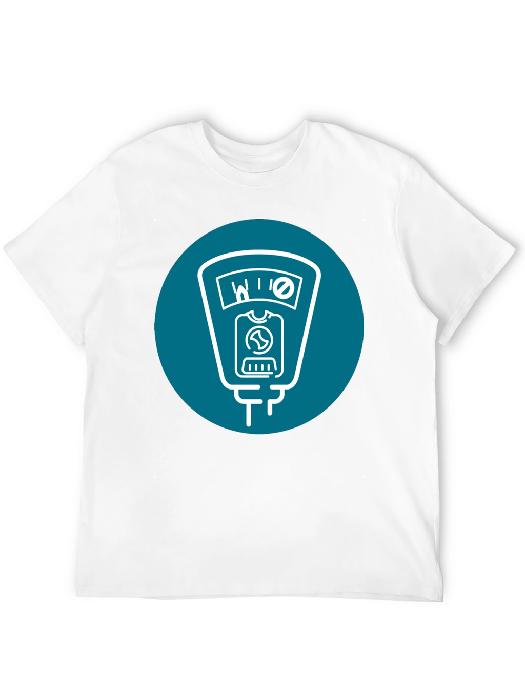 Retro Parking Meter Graphic T-Shirt