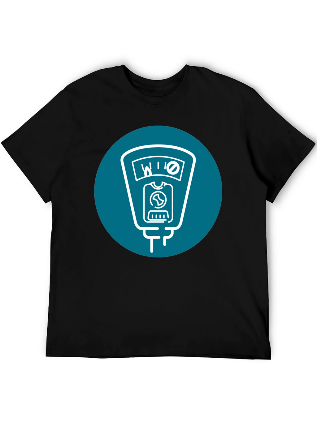 Retro Parking Meter Graphic T-Shirt