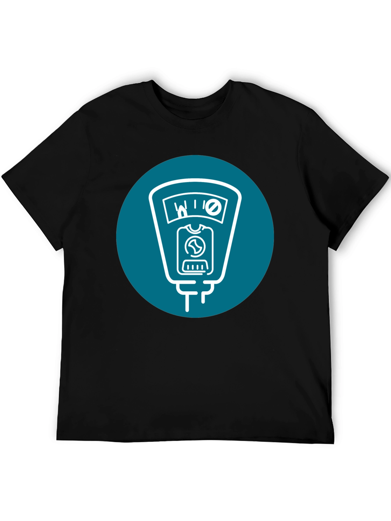 Retro Parking Meter Graphic T-Shirt
