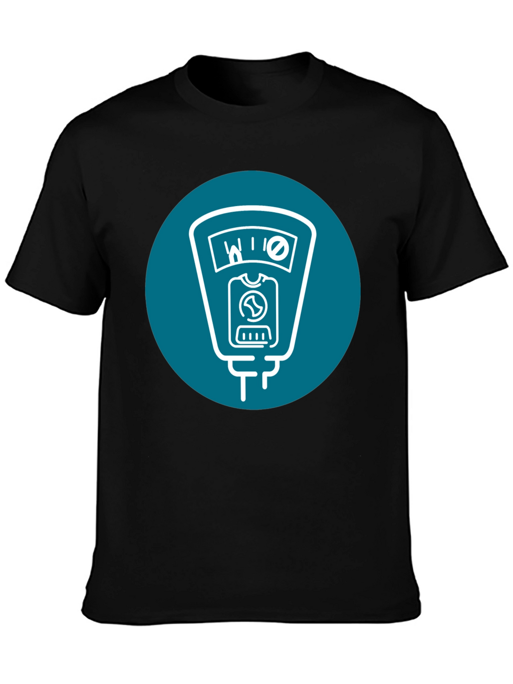 Retro Parking Meter Graphic T-Shirt