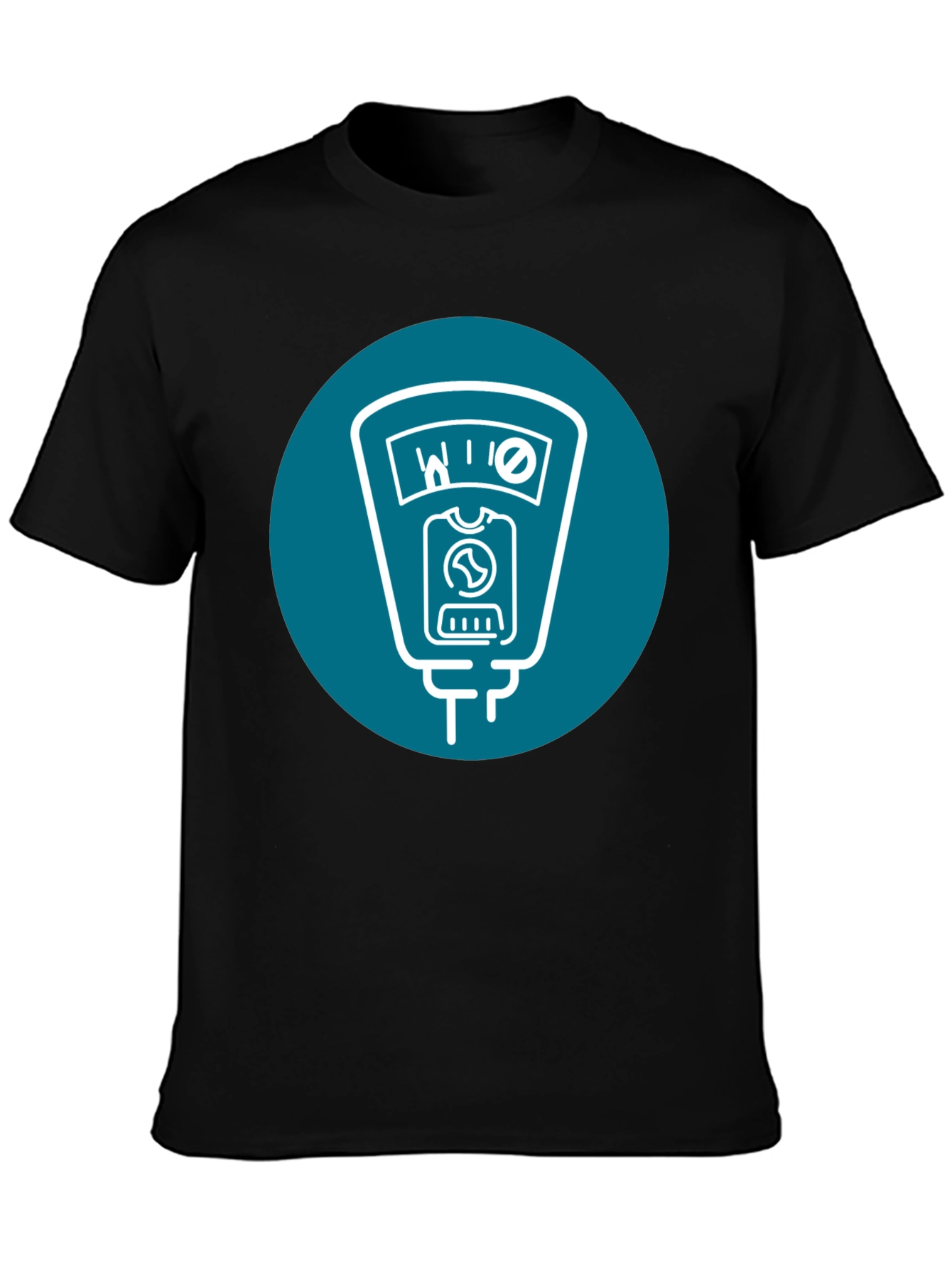 Retro Parking Meter Graphic T-Shirt