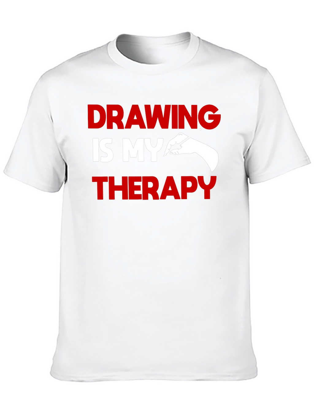 Drawing is My Therapy Graphic T-Shirt