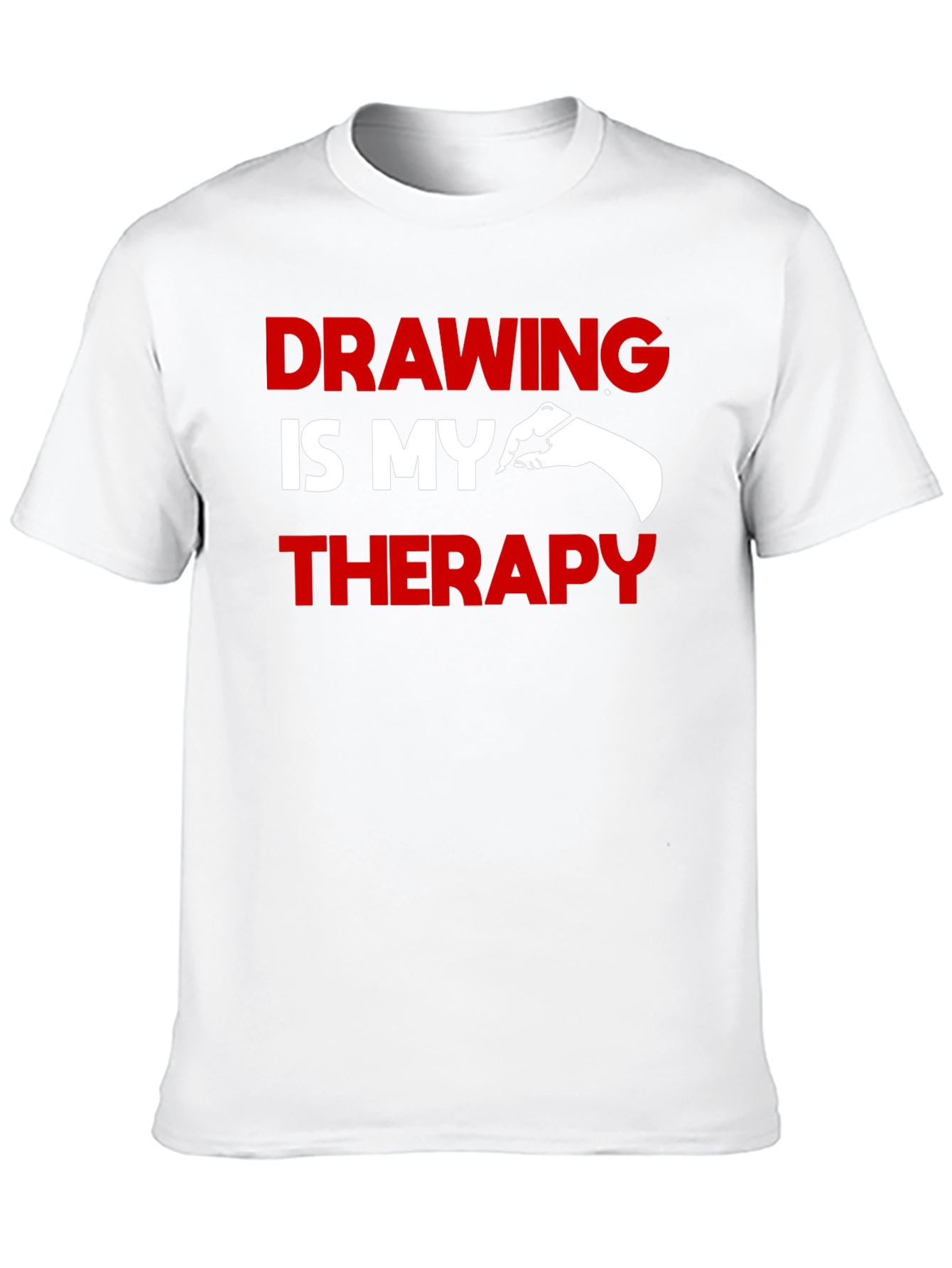 Drawing is My Therapy Graphic T-Shirt