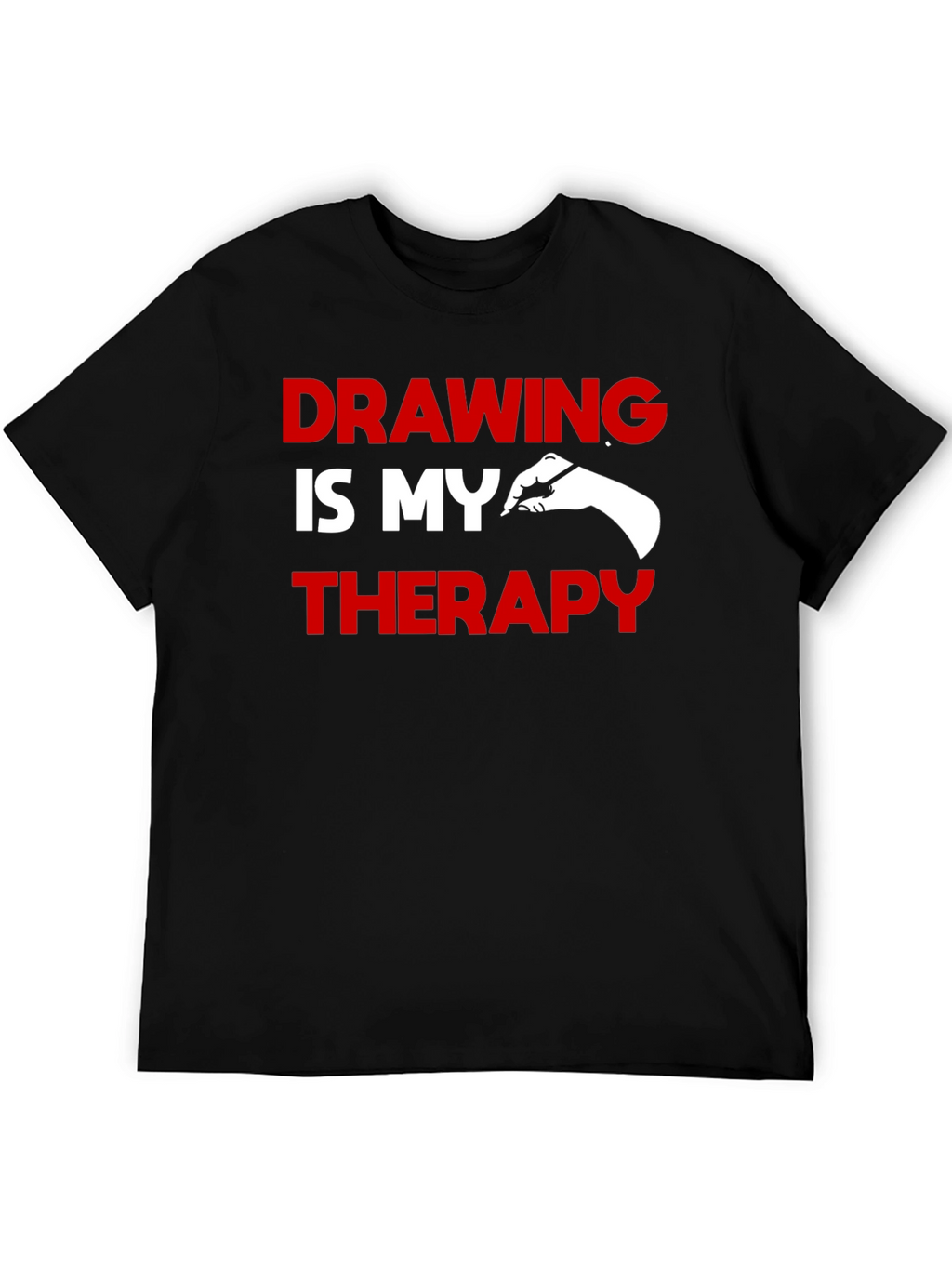 Drawing is My Therapy Graphic T-Shirt