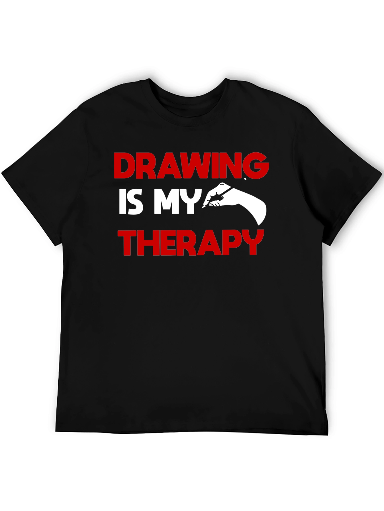 Drawing is My Therapy Graphic T-Shirt