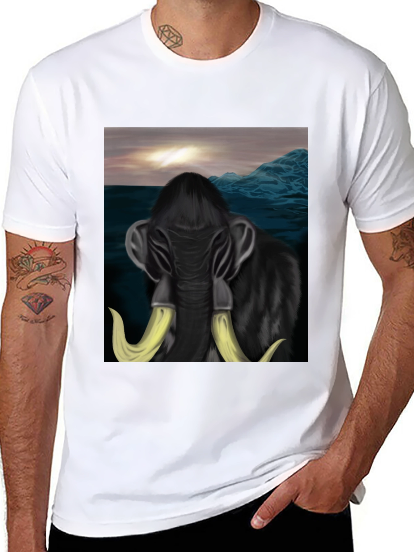Mammoth Graphic Tee - Stylish & Unique Design