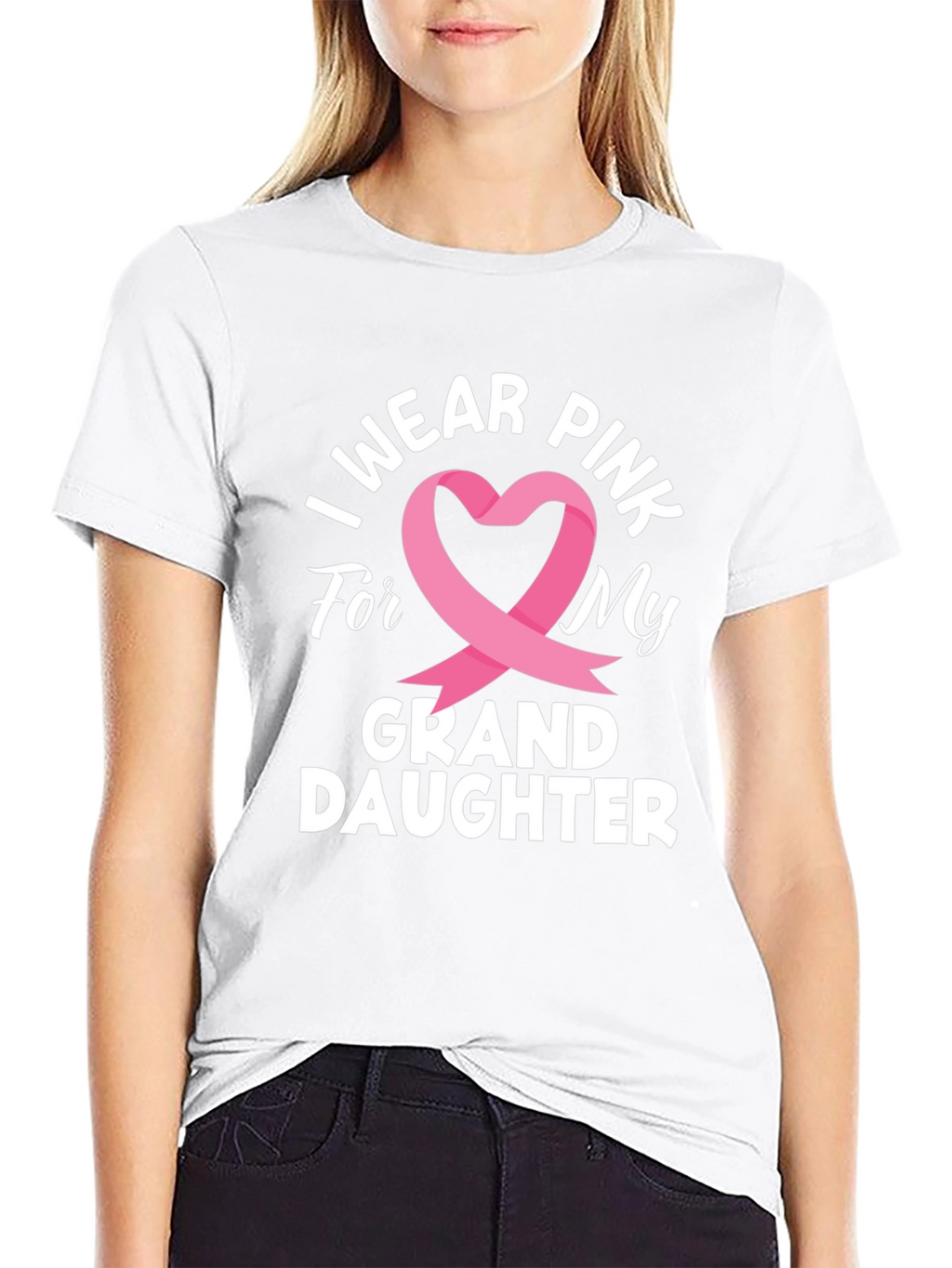 I Wear Pink For My Granddaughter T-Shirt