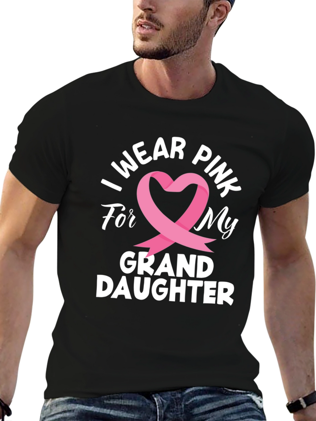 I Wear Pink For My Granddaughter T-Shirt
