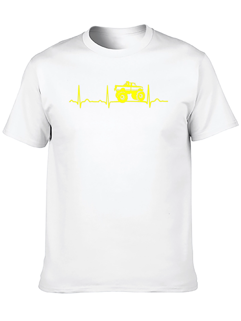 Monster Truck Heartbeat T-Shirt