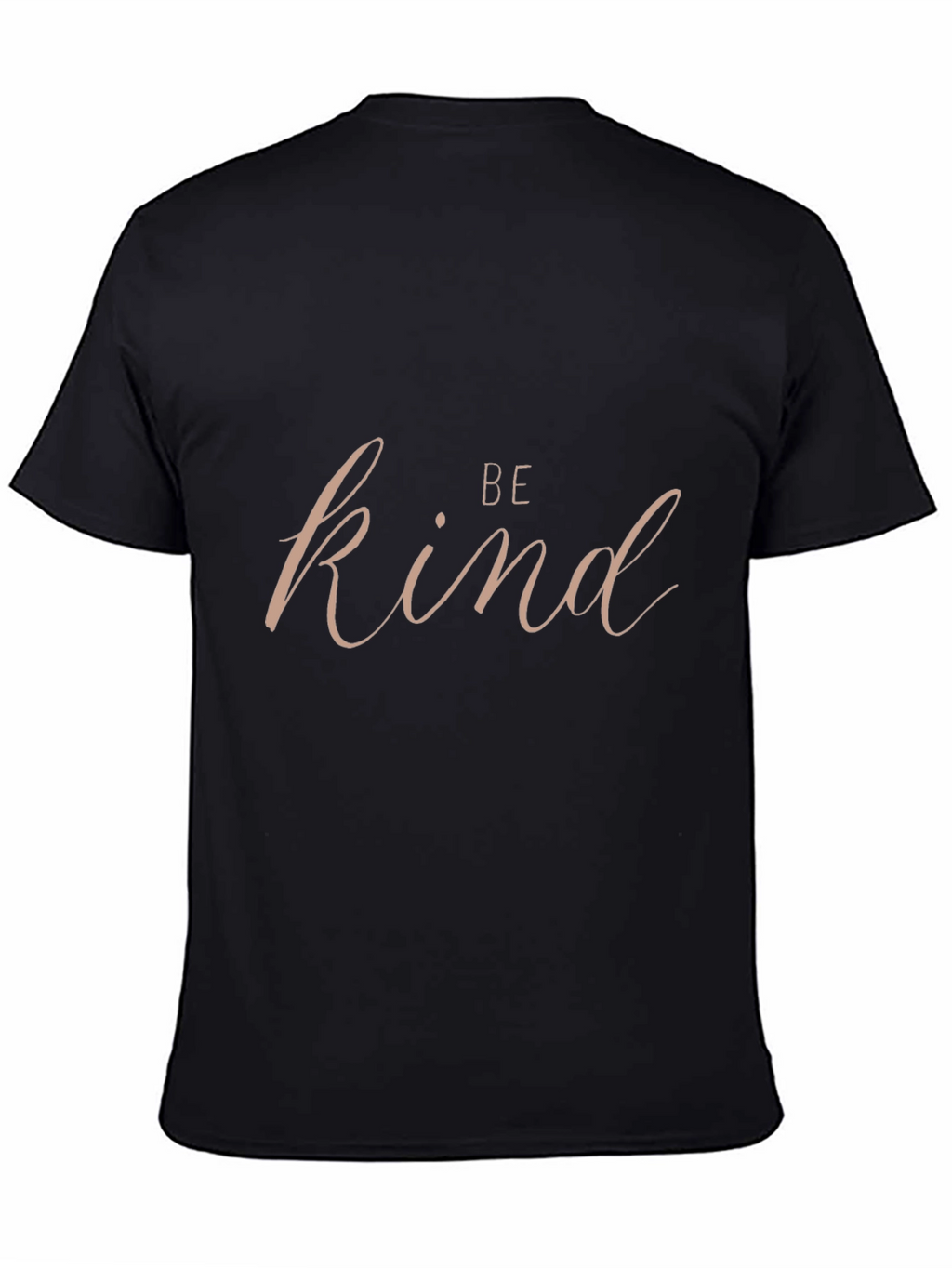 Be Kind Black T-Shirt - Positive Message Tee