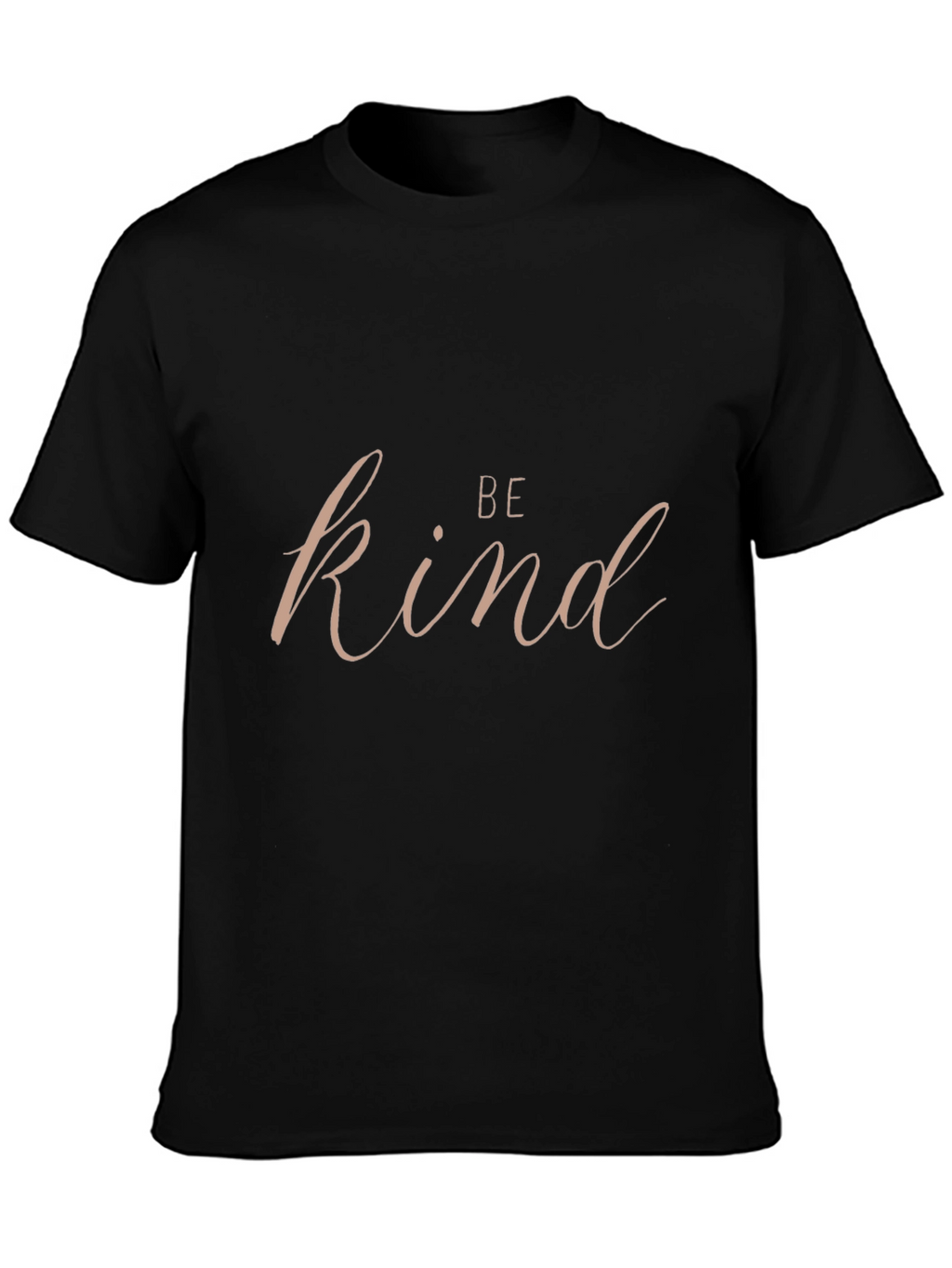Be Kind Black T-Shirt - Positive Message Tee