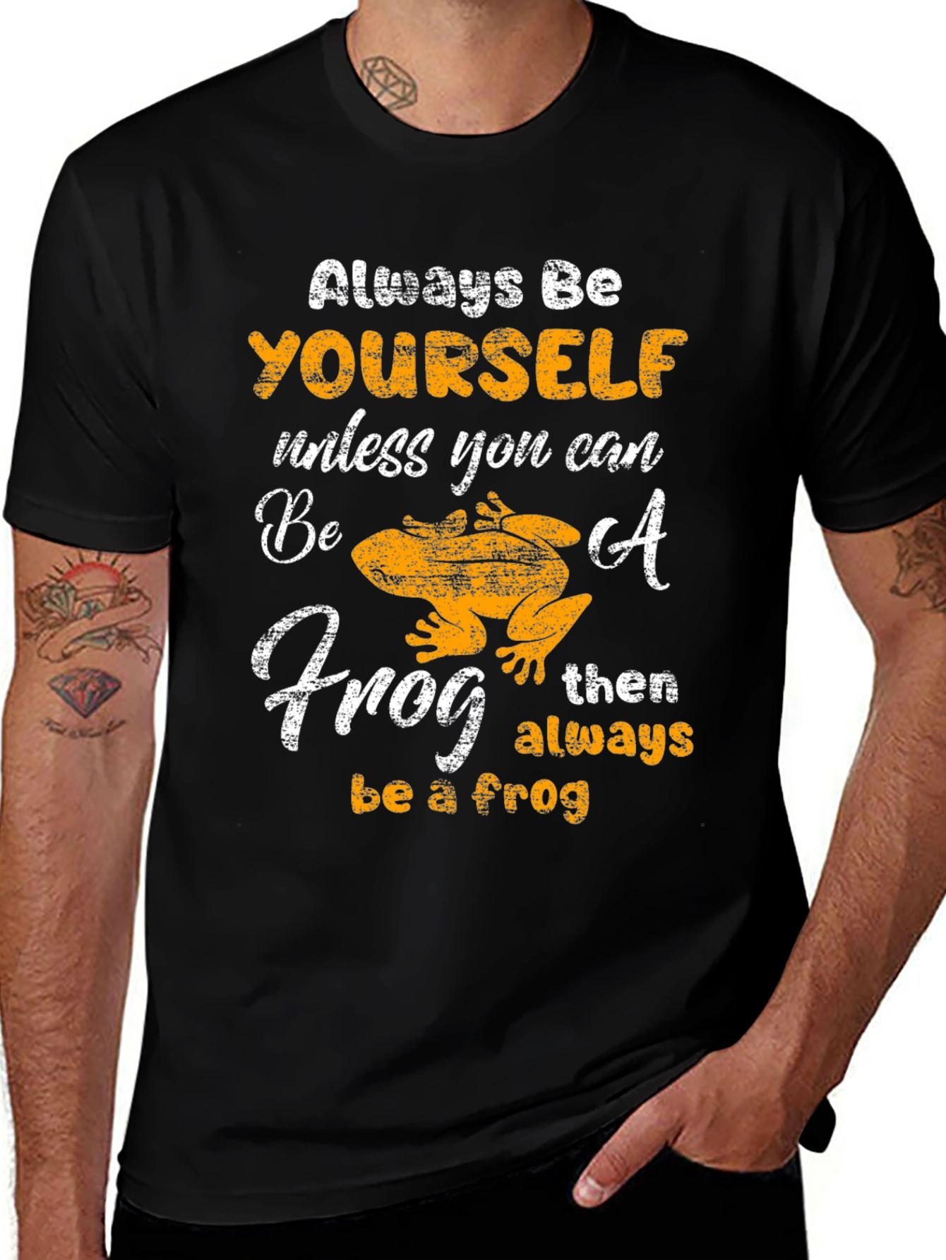 Always Be Yourself Frog T-Shirt