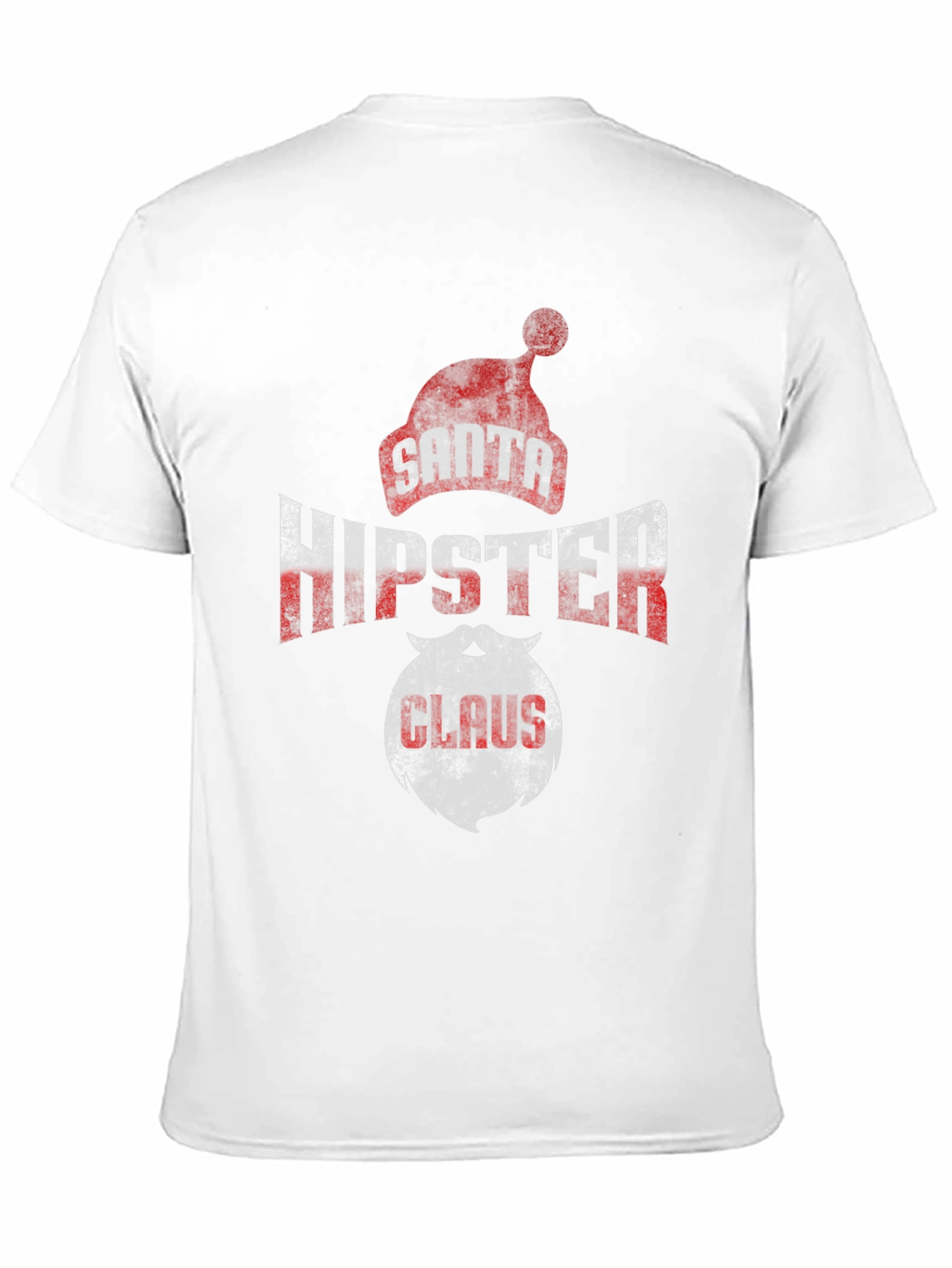 Santa Hipster Claus Graphic Tee