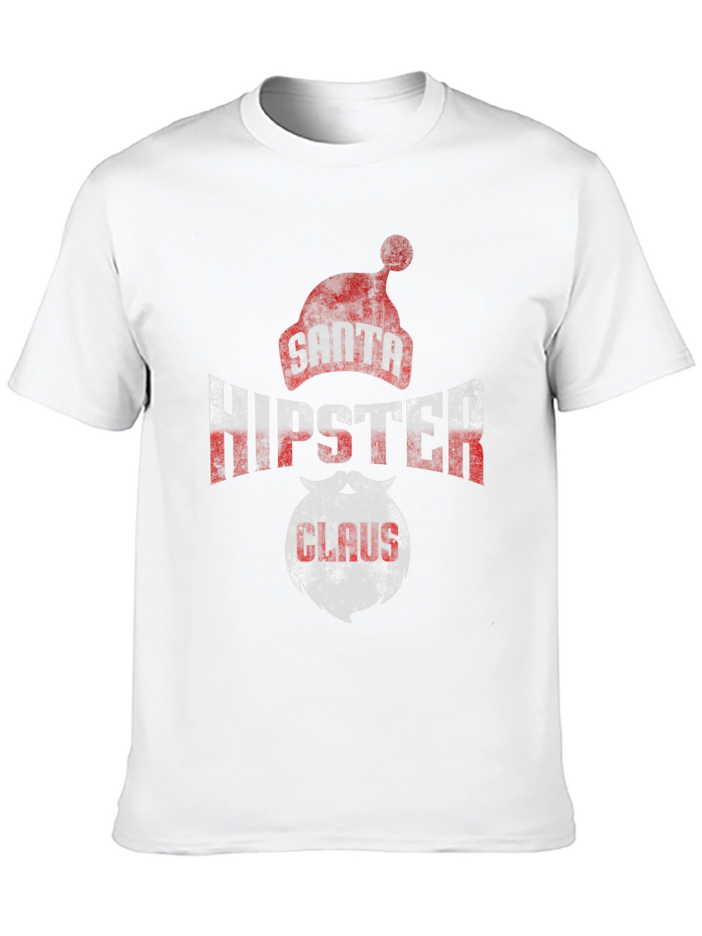 Santa Hipster Claus Graphic Tee