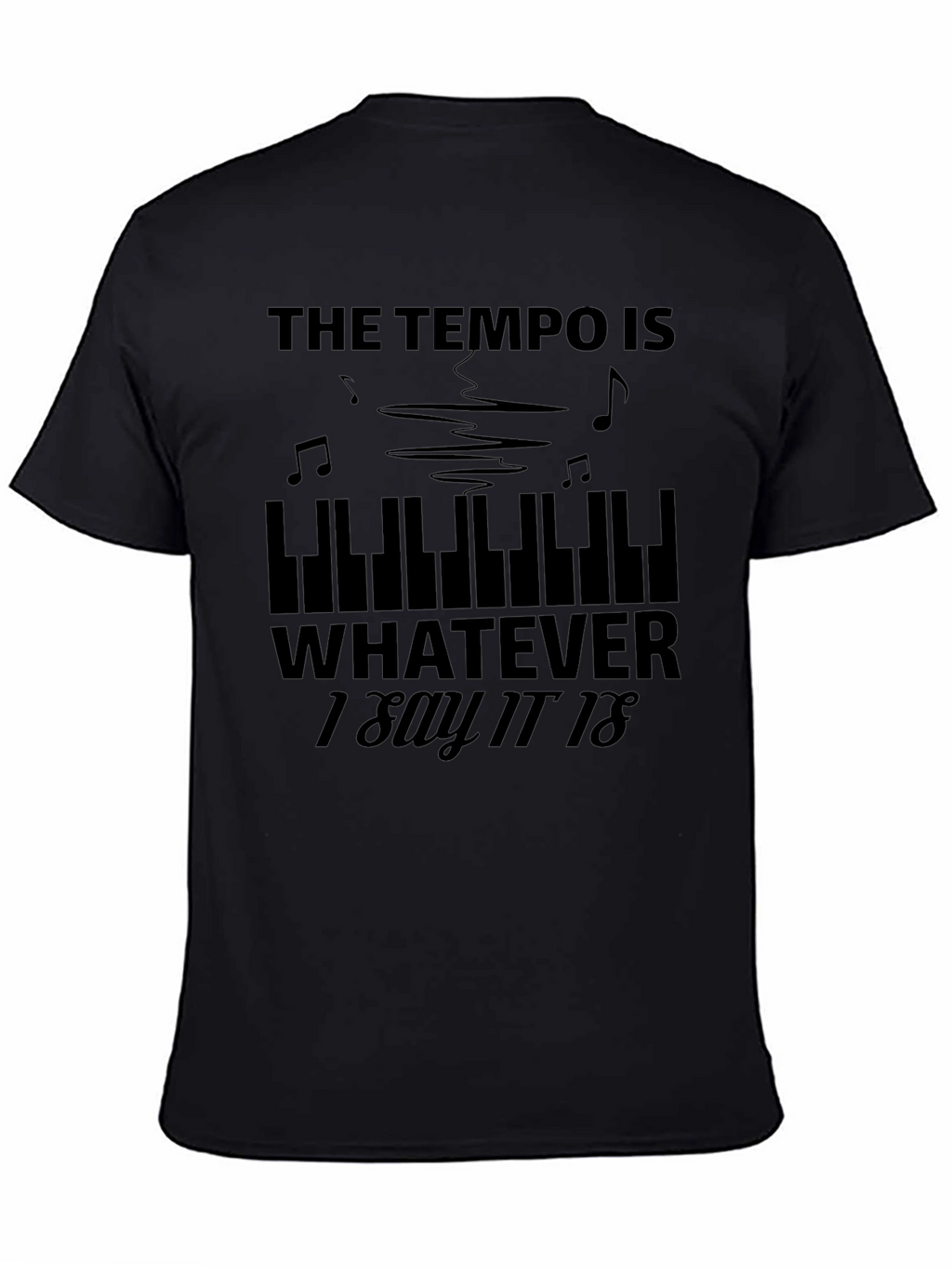 Tempo Funny Music T-Shirt - Musician Gift