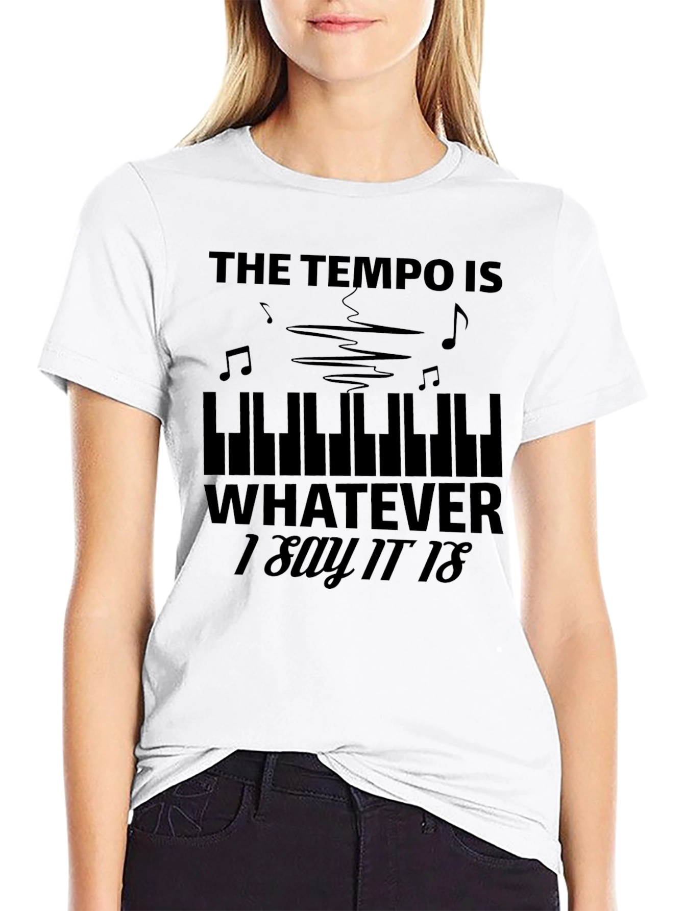 Tempo Funny Music T-Shirt - Musician Gift