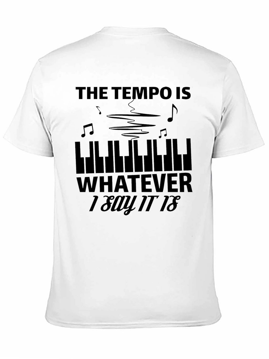 Tempo Funny Music T-Shirt - Musician Gift