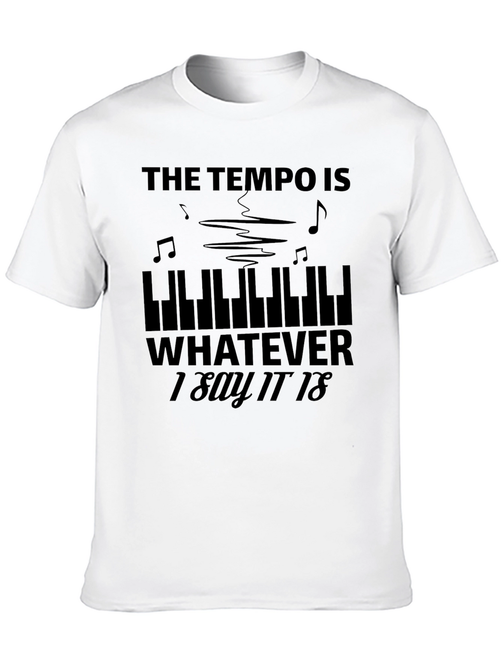 Tempo Funny Music T-Shirt - Musician Gift