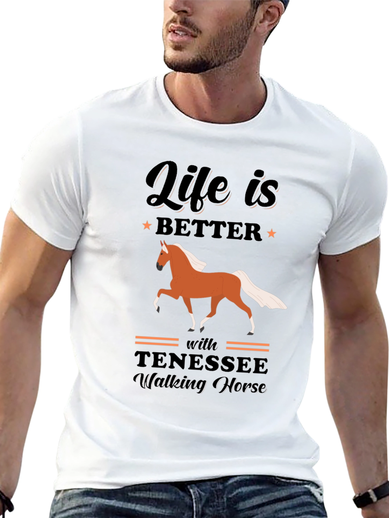 Life is Better with Tennessee Walking Horse T-Shirt
