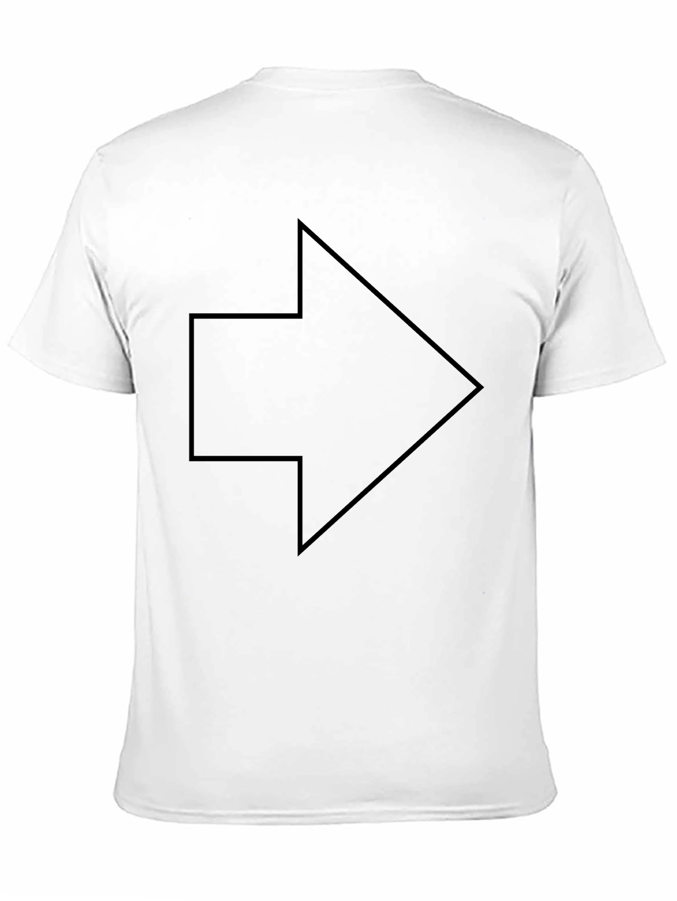 Arrow Graphic T-Shirt - Stylish & Modern Design