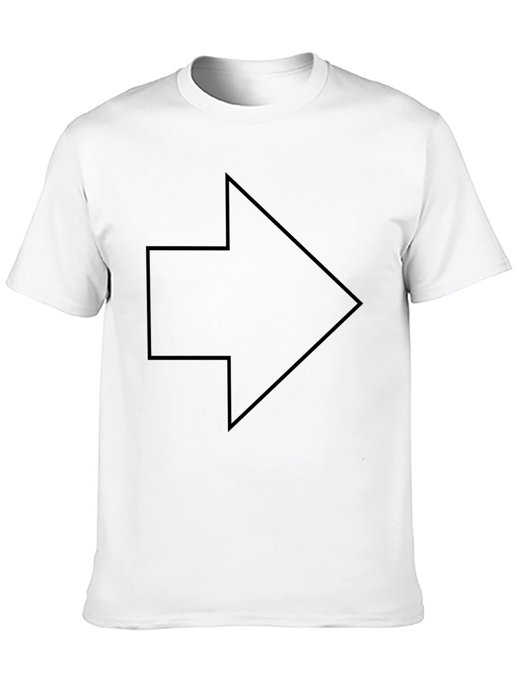 Arrow Graphic T-Shirt - Stylish & Modern Design