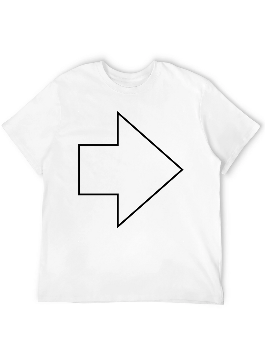 Arrow Graphic T-Shirt - Stylish & Modern Design