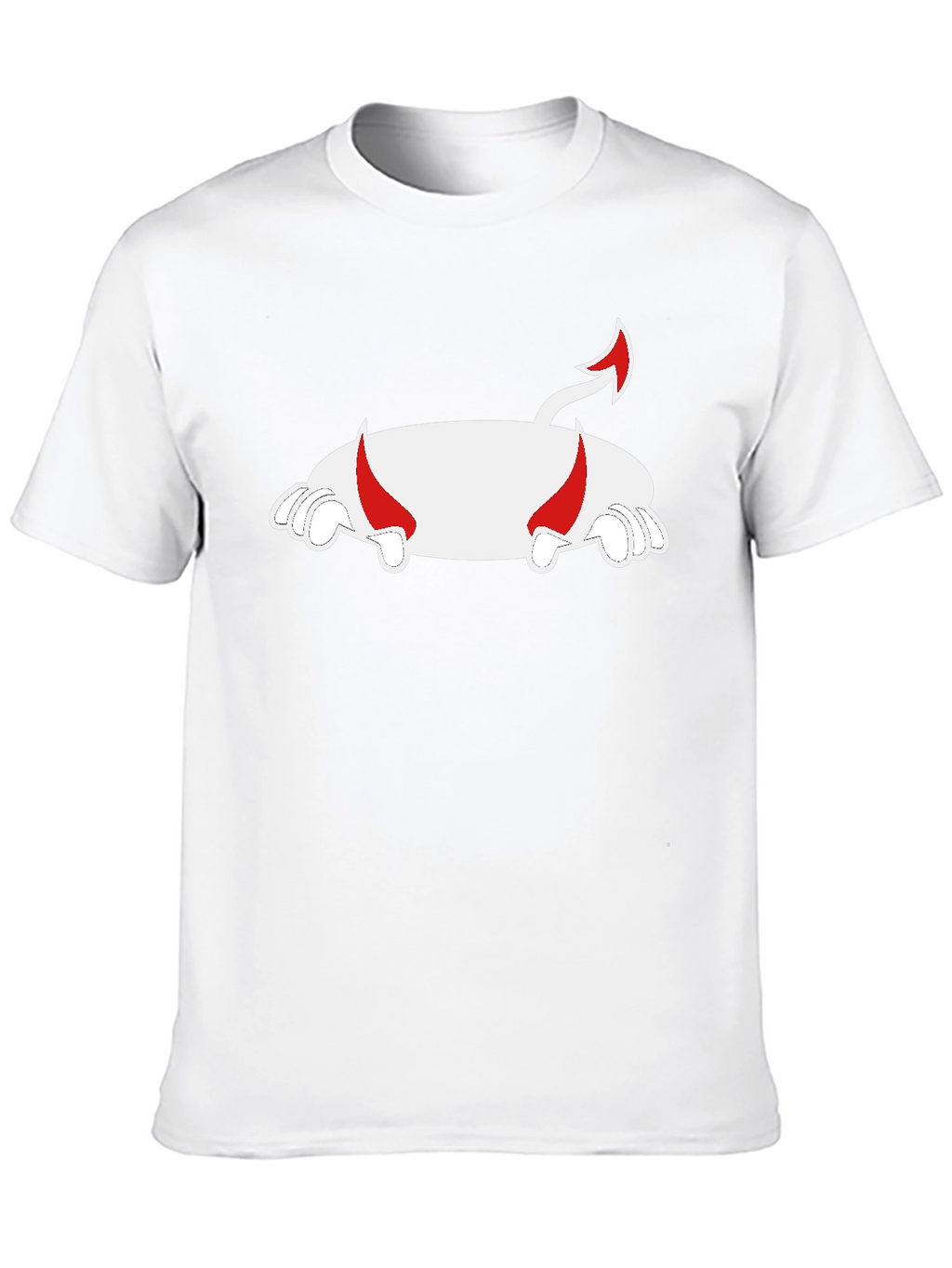 Devil Pig T-Shirt - Black Cotton Blend