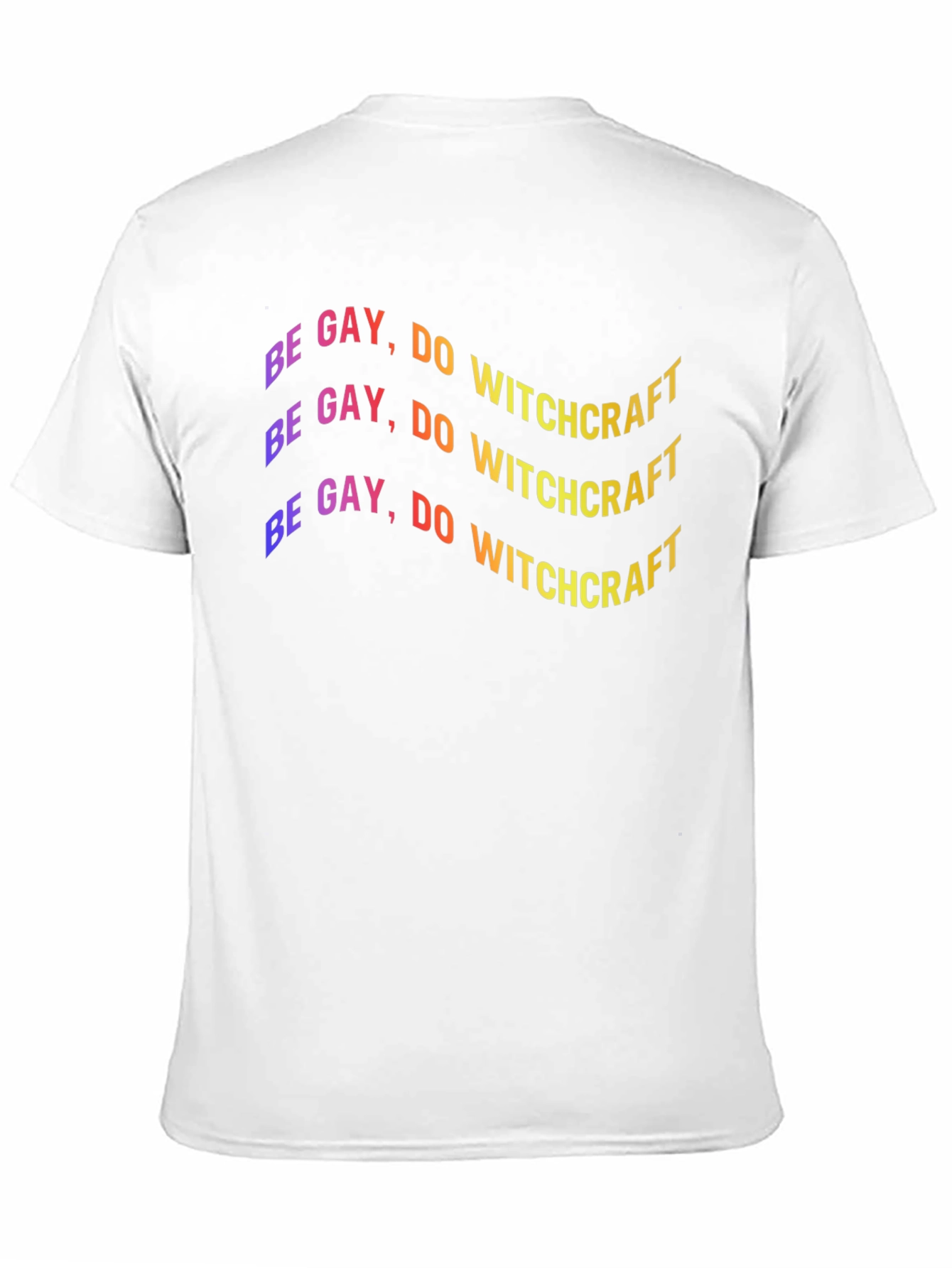 Be Gay Do Witchcraft Black T-Shirt