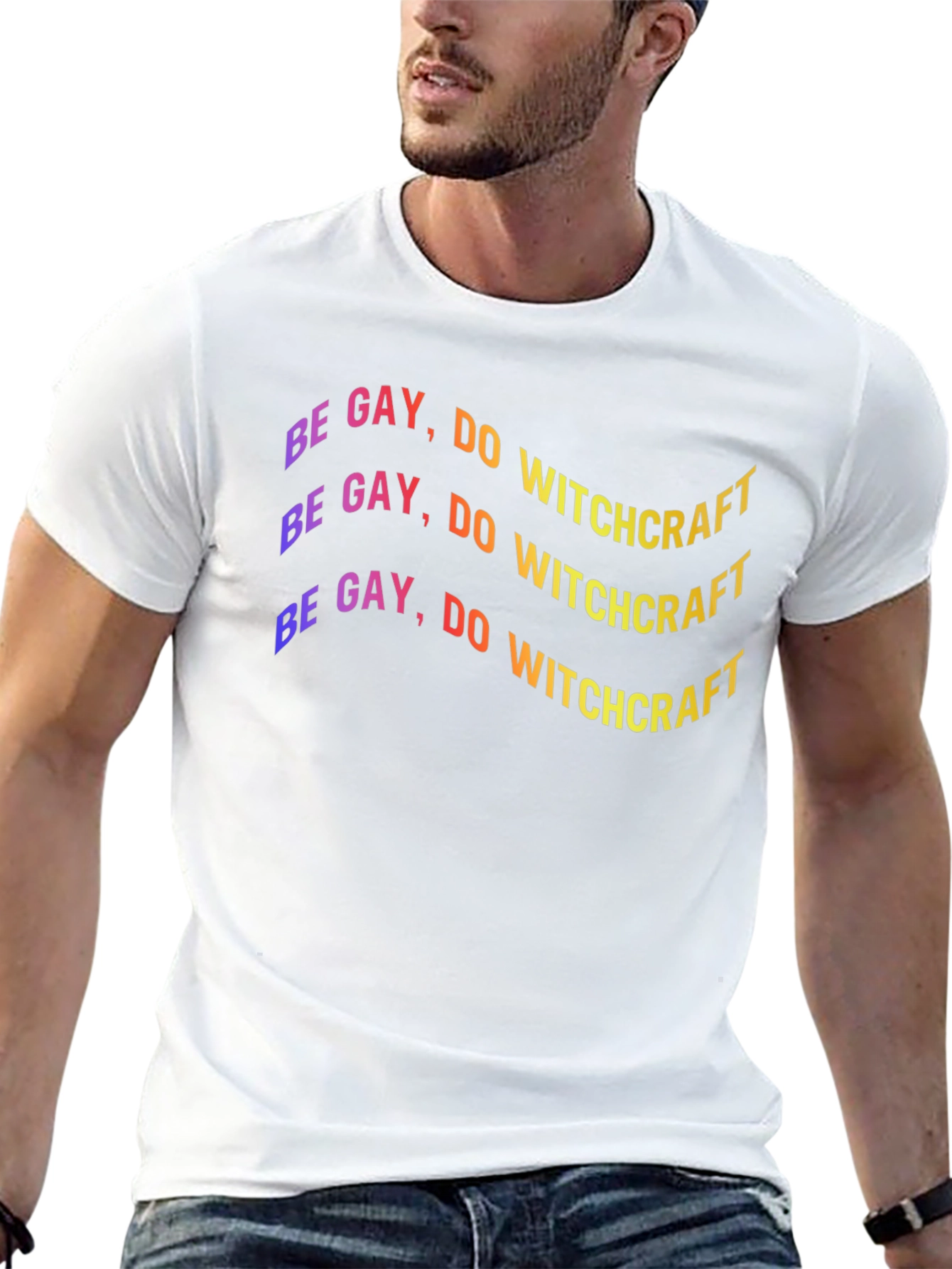 Be Gay Do Witchcraft Black T-Shirt