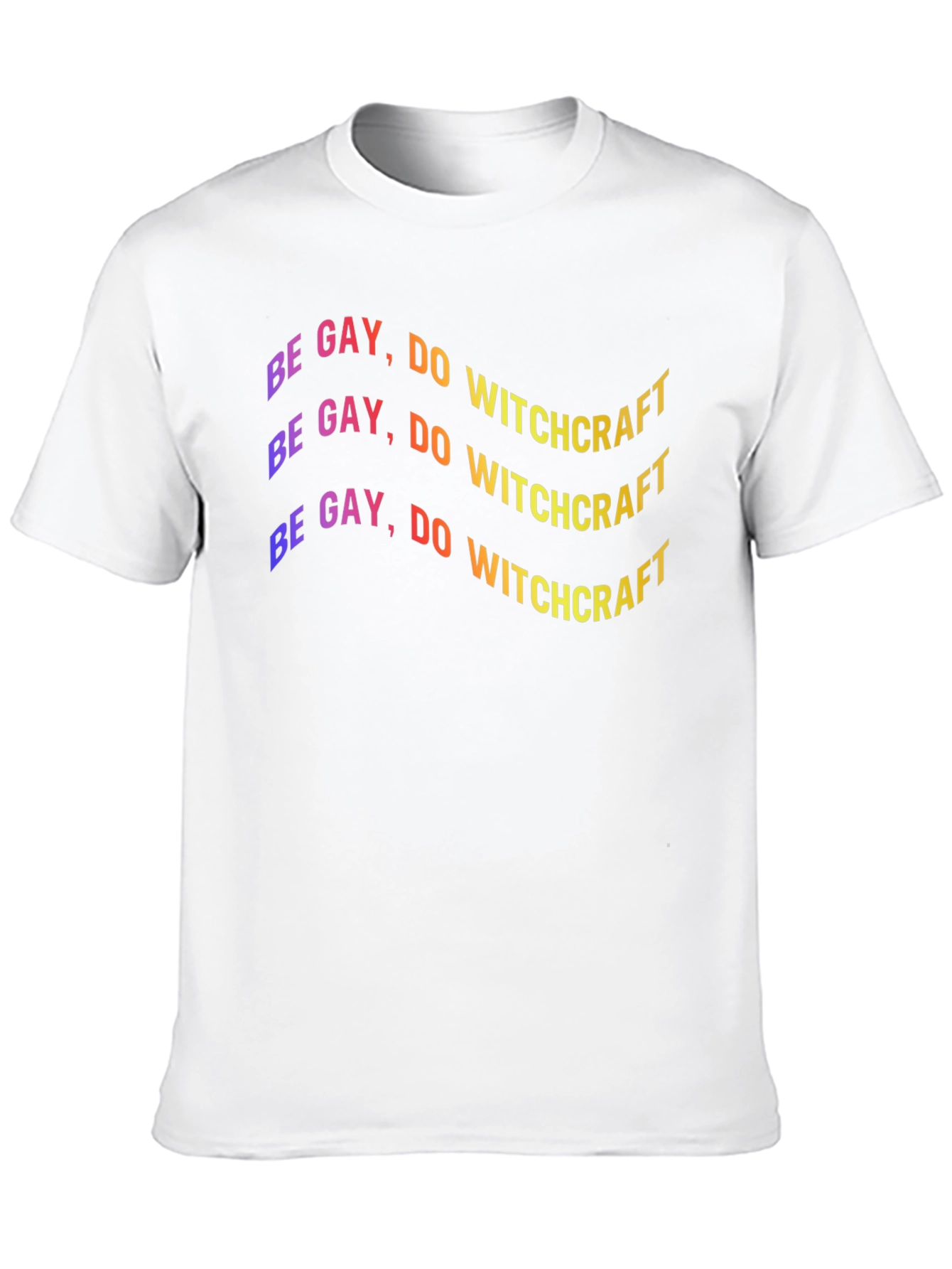 Be Gay Do Witchcraft Black T-Shirt