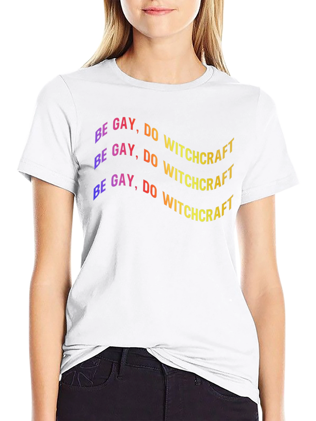 Be Gay Do Witchcraft Black T-Shirt