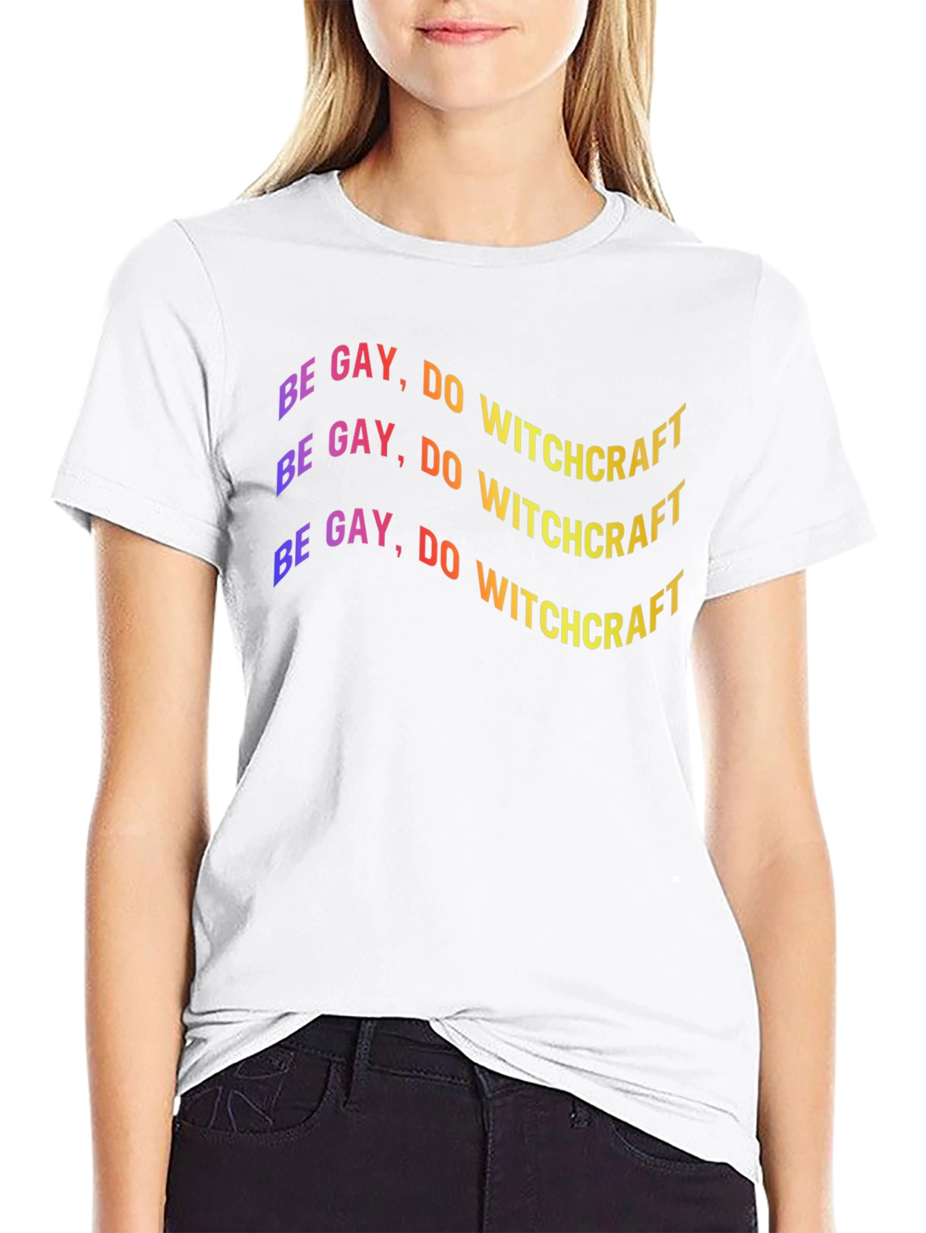 Be Gay Do Witchcraft Black T-Shirt
