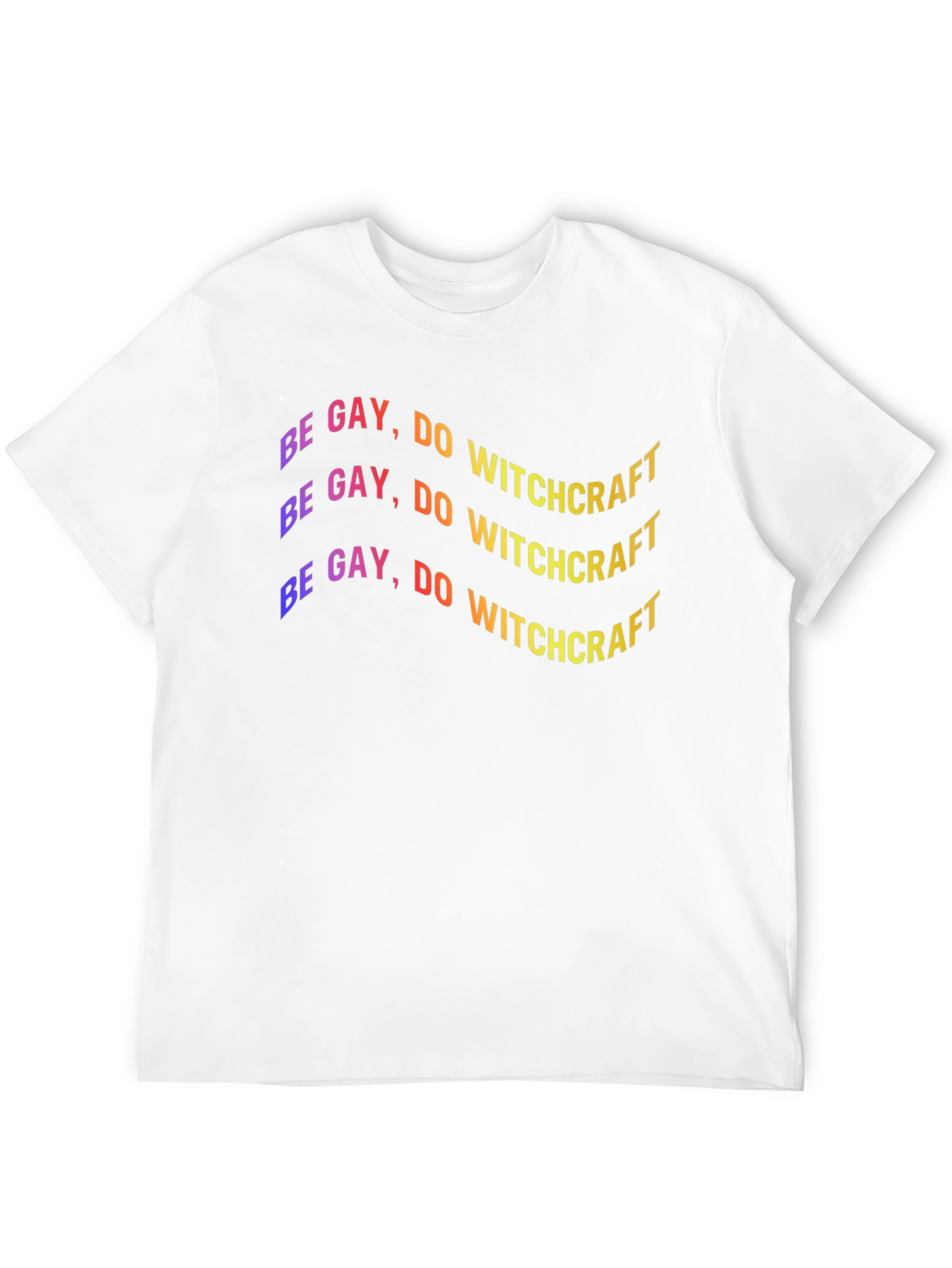 Be Gay Do Witchcraft Black T-Shirt