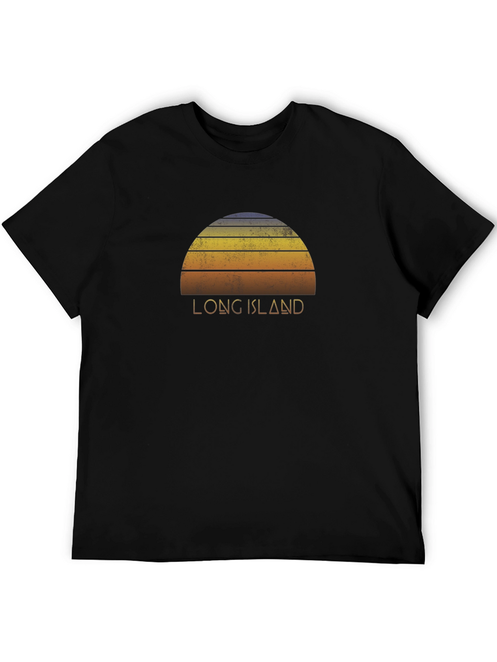 Long Island Retro Sunset T-Shirt