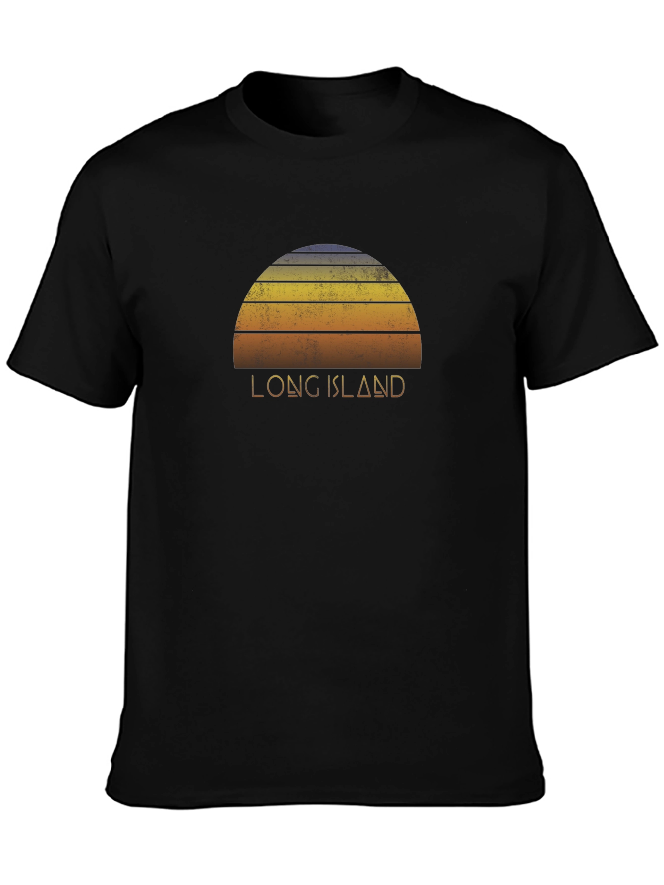 Long Island Retro Sunset T-Shirt