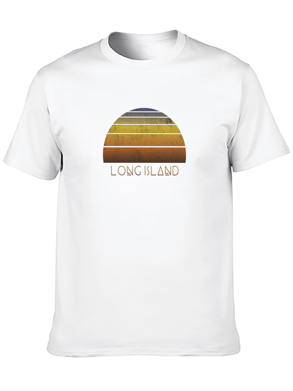 Long Island Retro Sunset T-Shirt