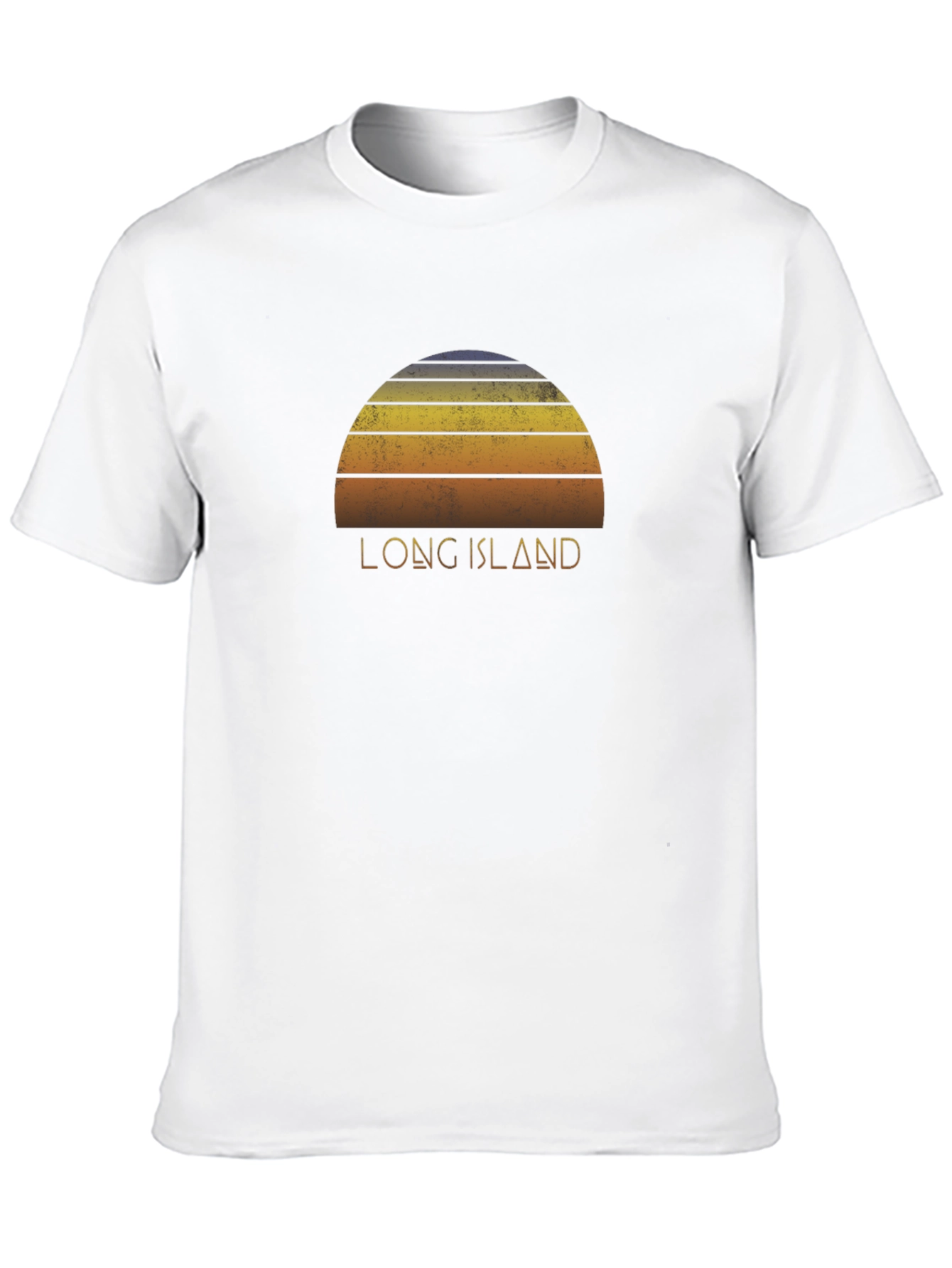 Long Island Retro Sunset T-Shirt