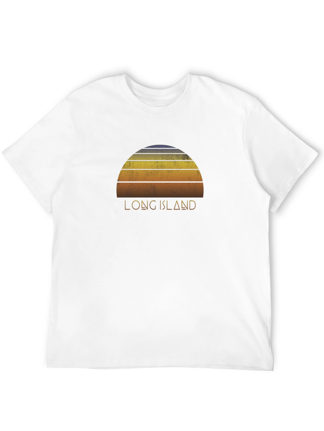 Long Island Retro Sunset T-Shirt